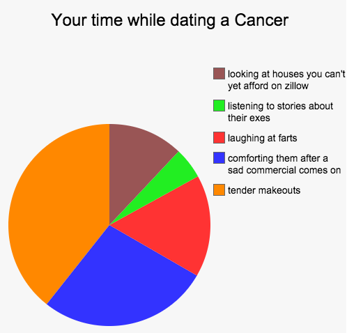 dating an aquarius pie chart