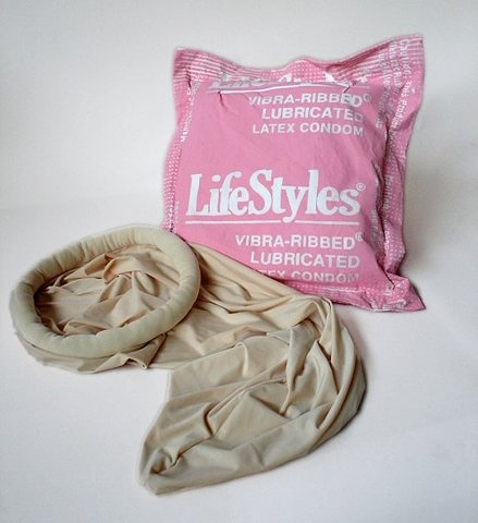 condom sleeping bag and pillow