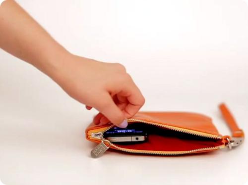 EverPurse iPhone charging purse