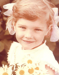 Natalia Vodianova as a child