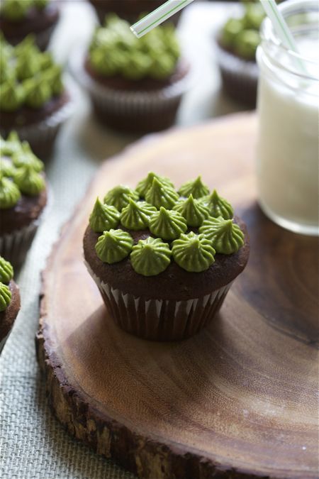 Matcha Green Tea Cupcakes