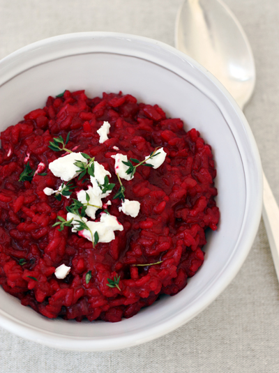 Red Beet Risotto