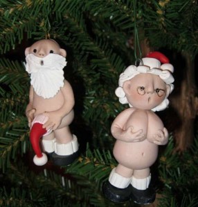 naughty inappropriate christmas ornament