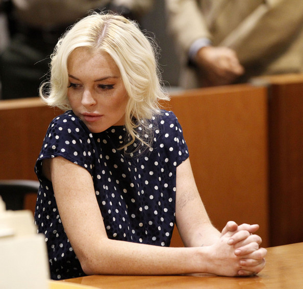 Lindsay Lohan in Court
