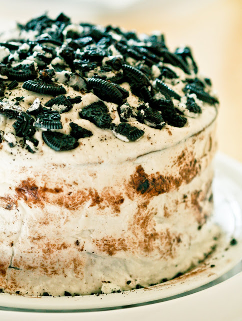 vegan oreo cake