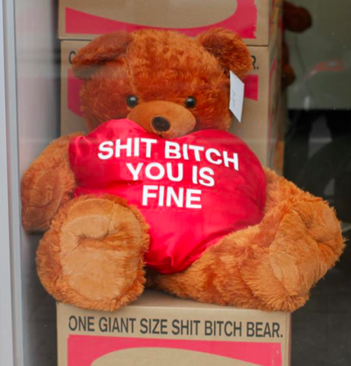 valentines bear profane