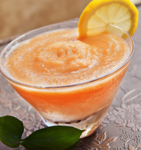 cantaloupe tea daiquiri