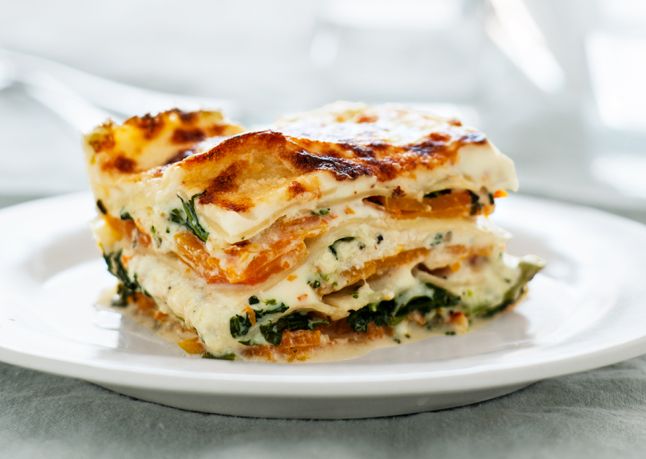 Squash & Broccoli rabe lasagna