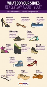 what your shoes say about you