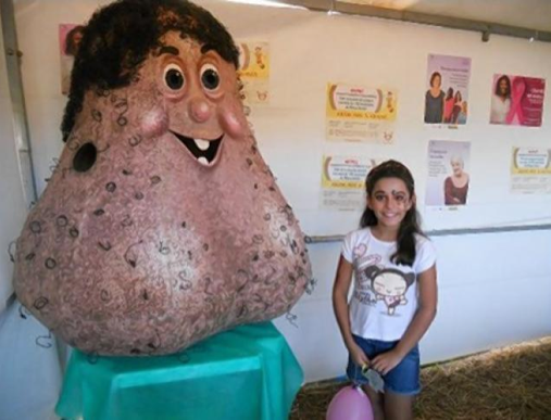 Mr. Balls, Brazils testicular cancer mascot