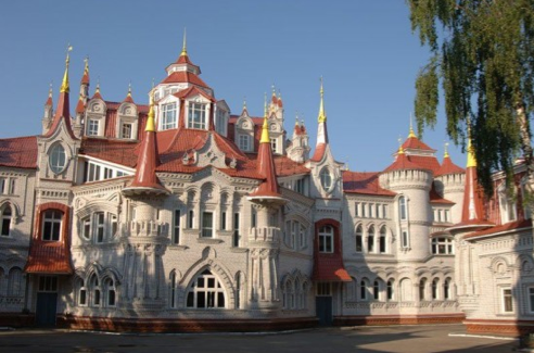 fairy tale castle school russia
