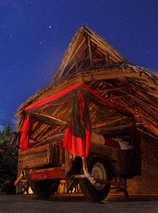 Loisaba Star Beds at night