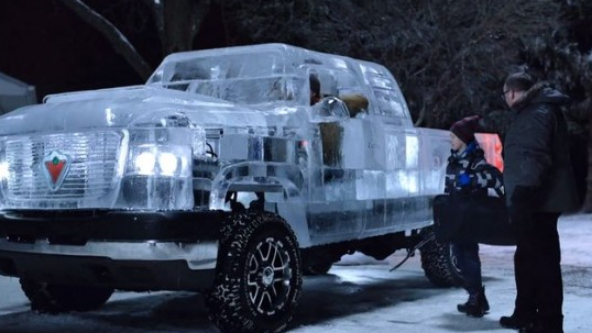 Canadian tire ice truck