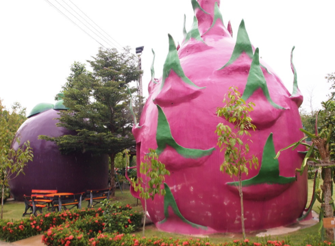 fruit shaped hotel Thailand