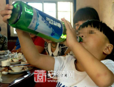 world's youngest alcoholic