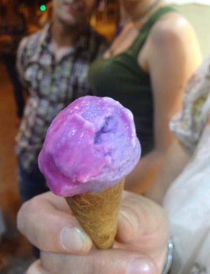 color changing ice cream