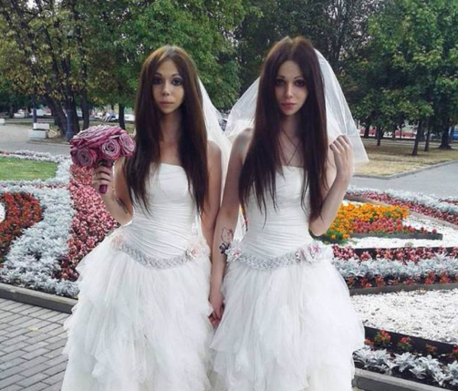 Russian same sex wedding