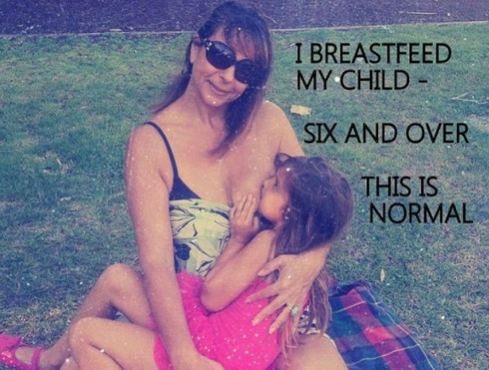 breastfeeding a 6 year old