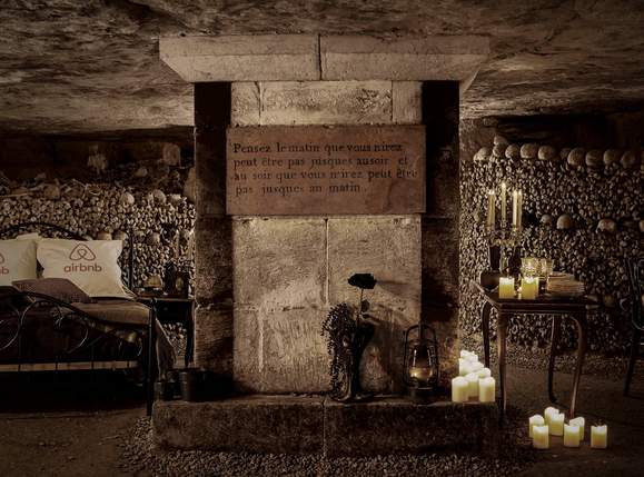 catacombs airbnb
