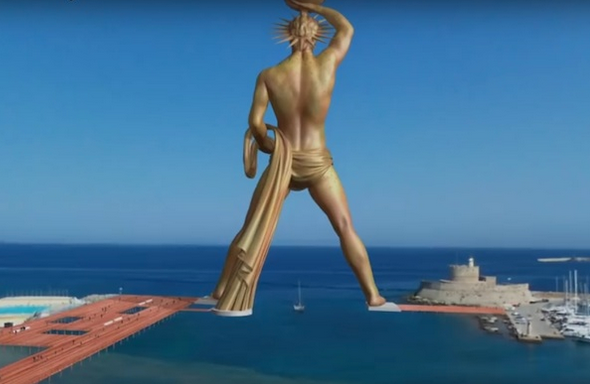 modern day colossus of rhodes
