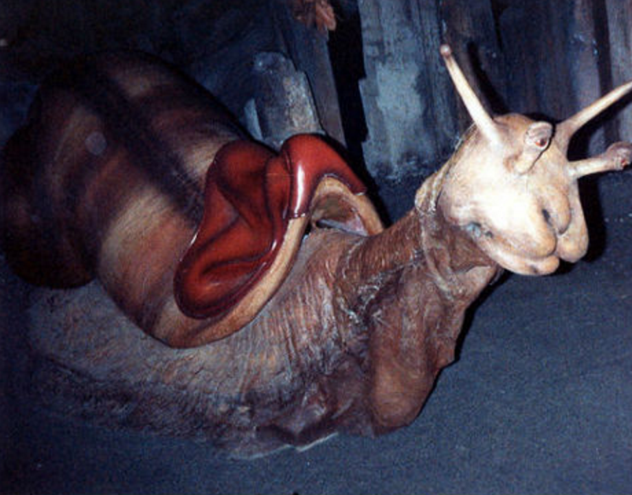 Ride Falkor in The Never Ending Story Museum.