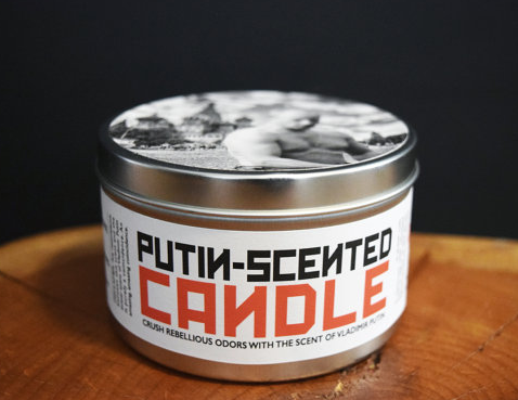 vladimir putin scented candle