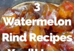 watermelon rind recipes