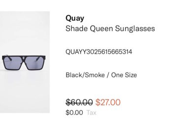 cheap quay sunglasses