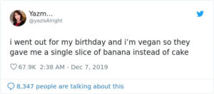 vegan birthday