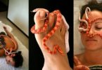 snake massages