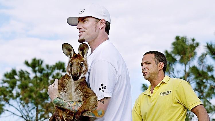 weird celebrity pets, vanilla ice pet wallaroo