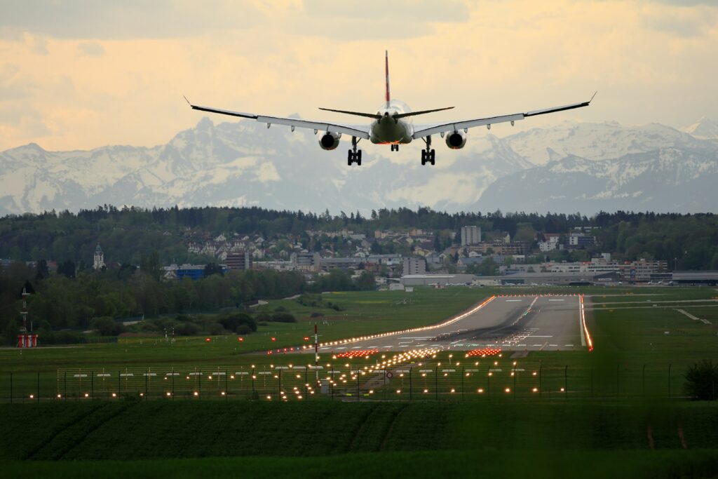 most scenic airports in europe