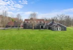 Kingston, New York Mansion, exterior shot from Marbletown