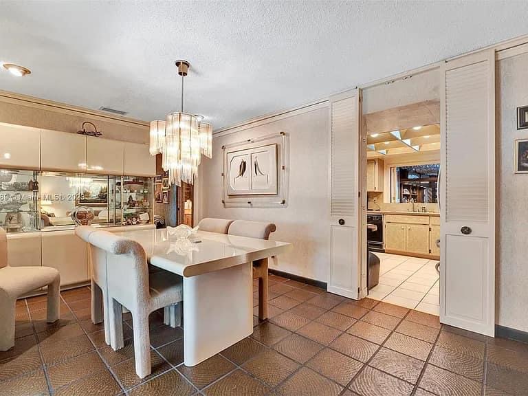 1970s Miami house kitchen