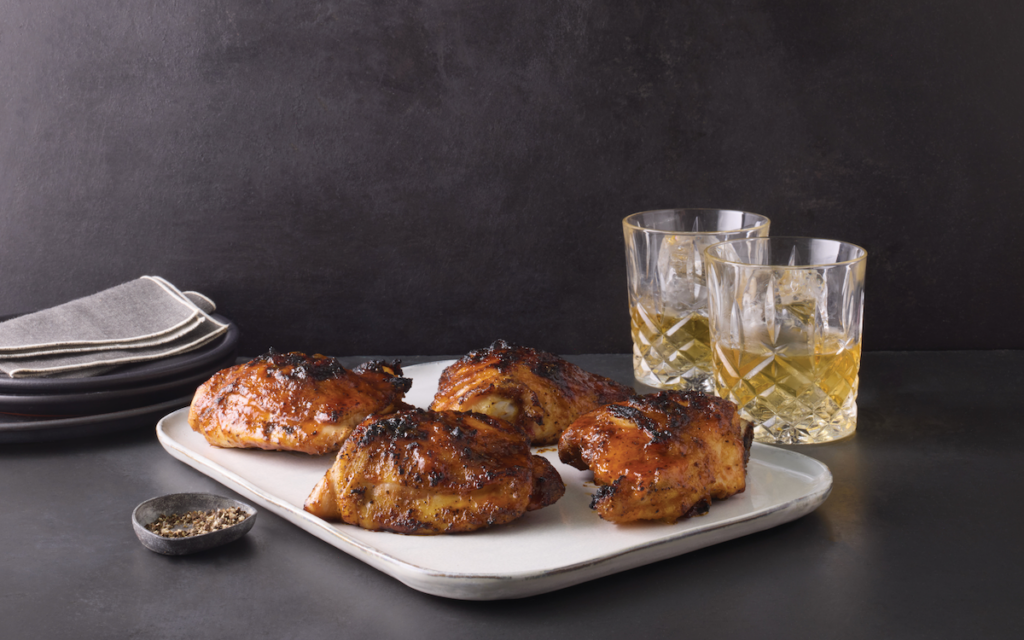 recipe for honey bourbon barbecue chicken