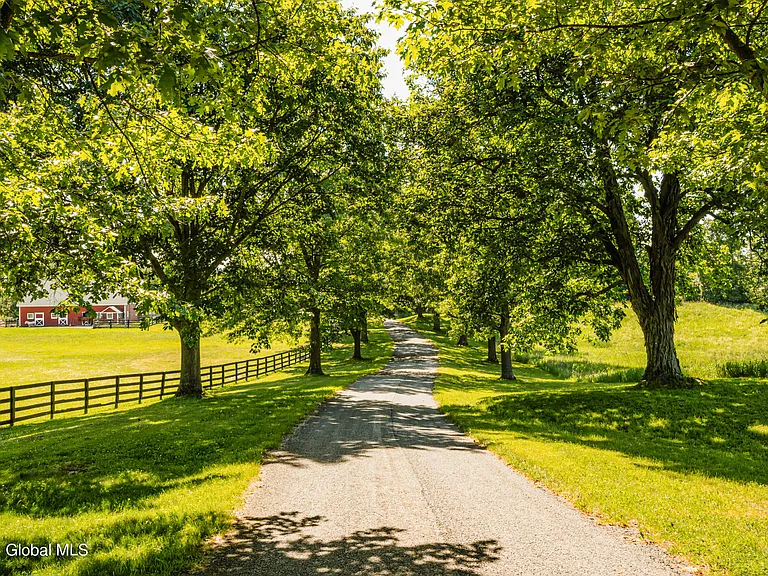 Valatie NY Equestrian Estate, 80 acres of horse farm in the Hudson Valley and colonial style main house with large in-ground pool