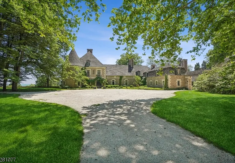 massive NJ castle in chester township listed for $4 million