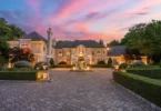 maximalist NJ mansion, 12 The Esplanade in Alpine New Jersey