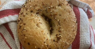 Two-ingredient bagel recipe