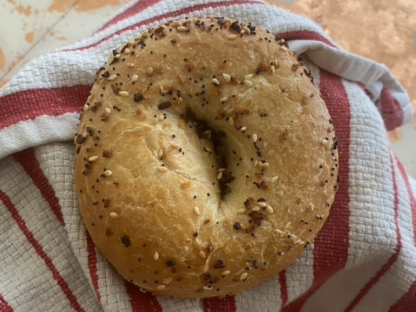 Two-ingredient bagel recipe