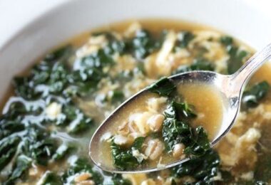 Fat-Burning Italian Egg Drop Soup, Straciatella