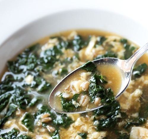 Fat-Burning Italian Egg Drop Soup, Straciatella