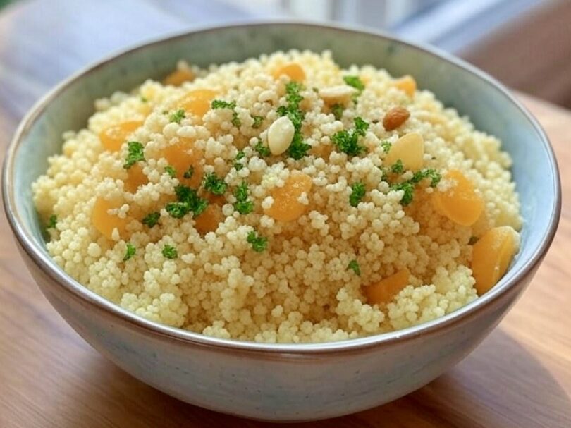 Easy pickled lemon couscous recipe