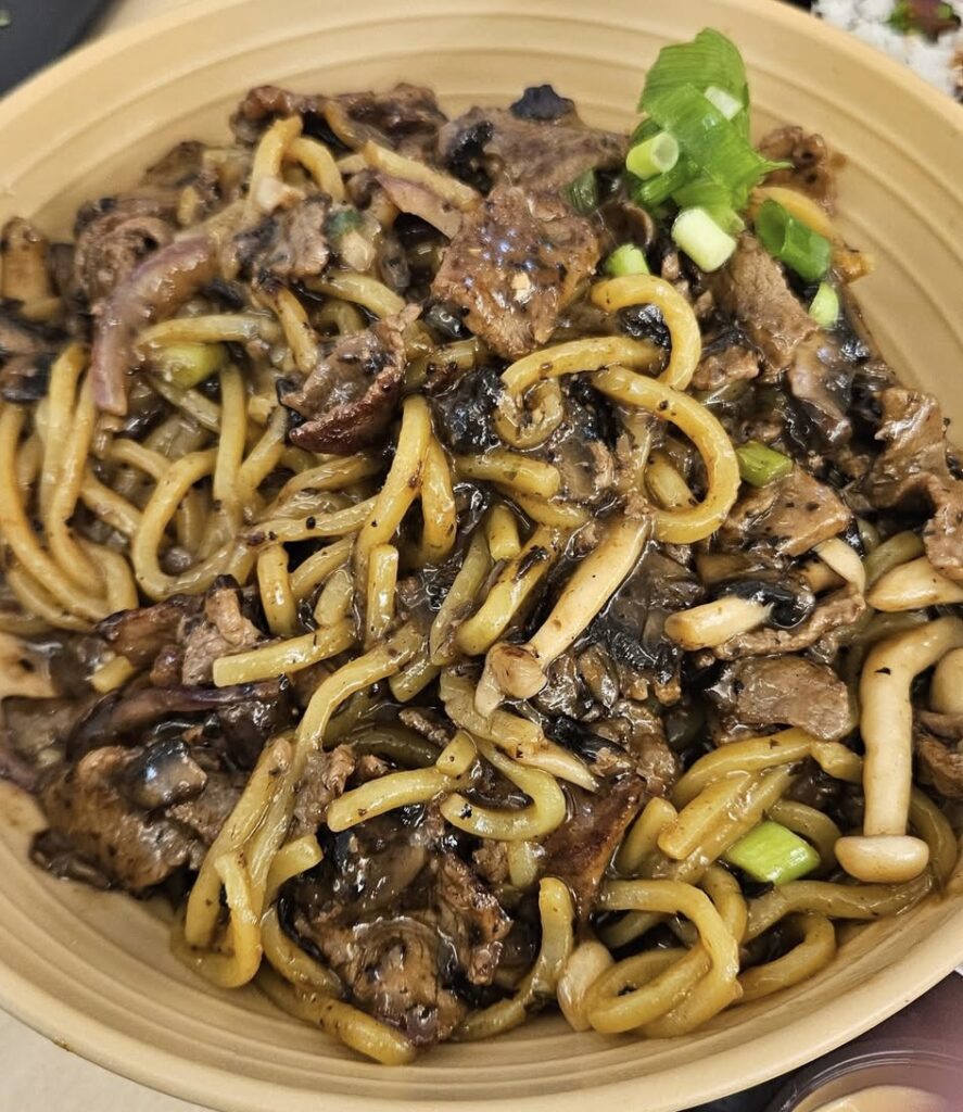 Umami Noodles with Stir-Fried Beef Recipe