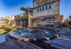 Timeless NJ bayfront beach house, exterior of 612 S Bayview Drive in Strathmere, New Jersey